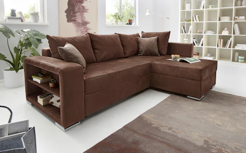 COLLECTION AB Ecksofa "John L-Form", inklusive Bettfunktion und Bettkasten günstig online kaufen