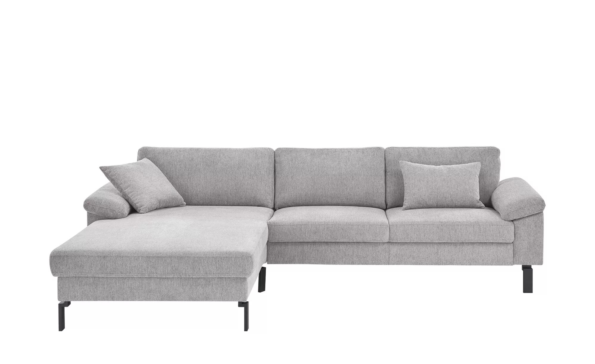 Max Schelling Ecksofa   Maximum ¦ silber ¦ Maße (cm): B: 255 H: 89 T: 219 P günstig online kaufen