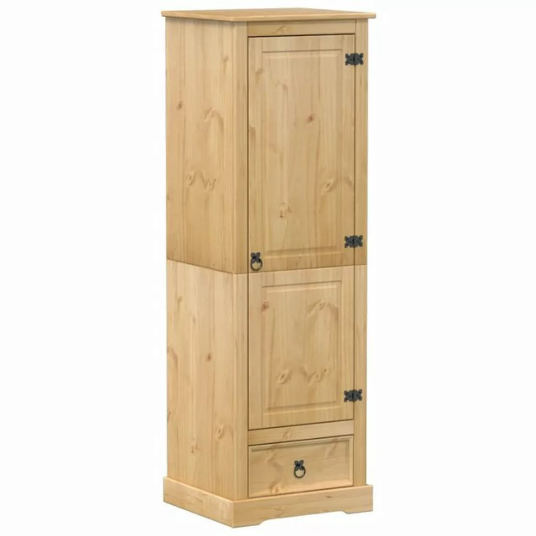 vidaXL Kleiderschrank Mehrzweckschrank Corona 55x50x170 cm Massivholz Kiefe günstig online kaufen