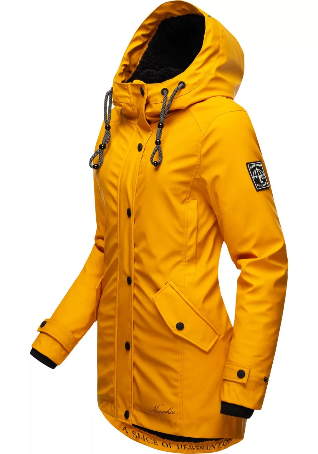 Navahoo Regenjacke "Lindraa", mit Kapuze, stylische wasserdichte Outdoorjac günstig online kaufen