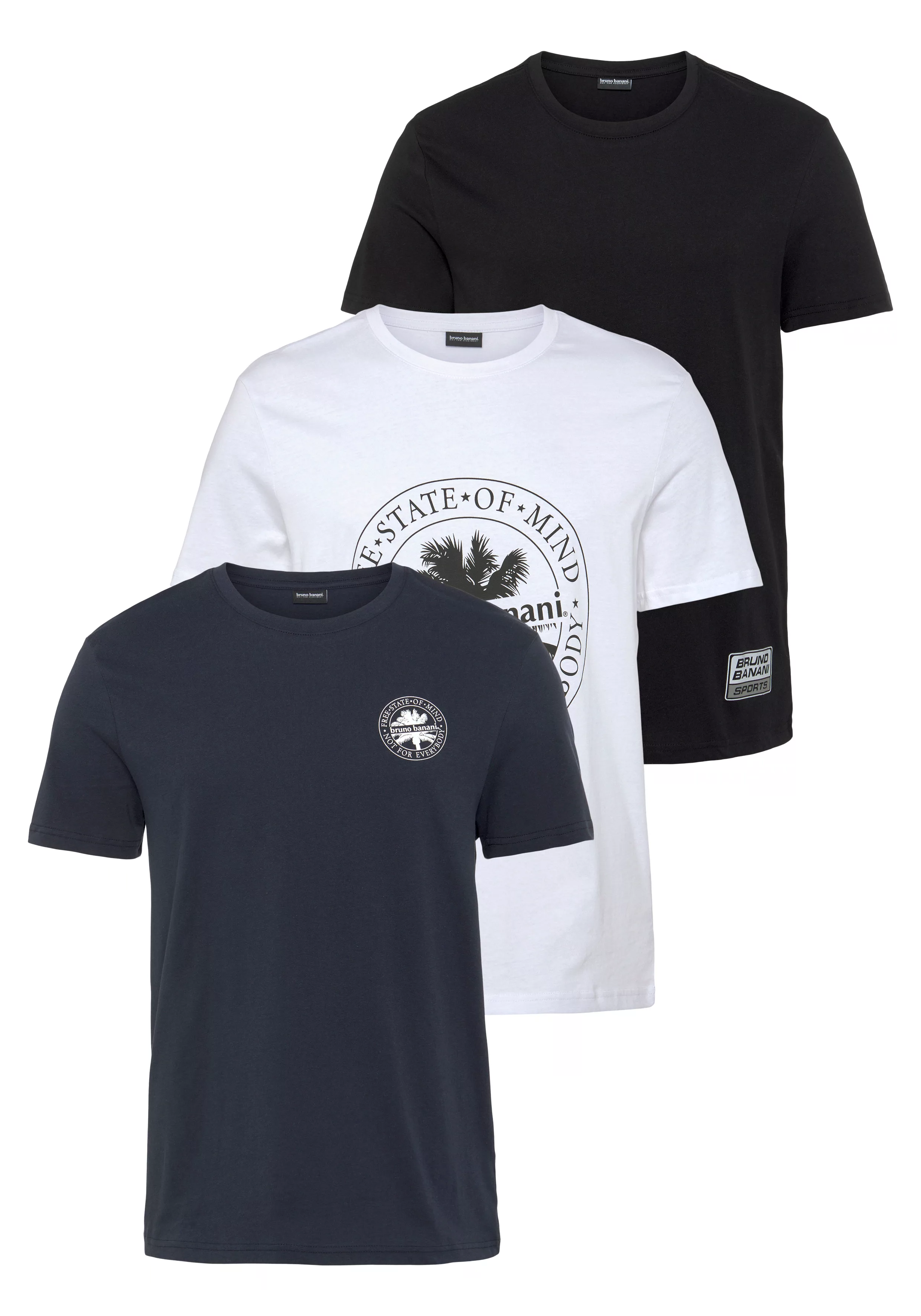 Bruno Banani T-Shirt "Essentials T-Shirts" günstig online kaufen