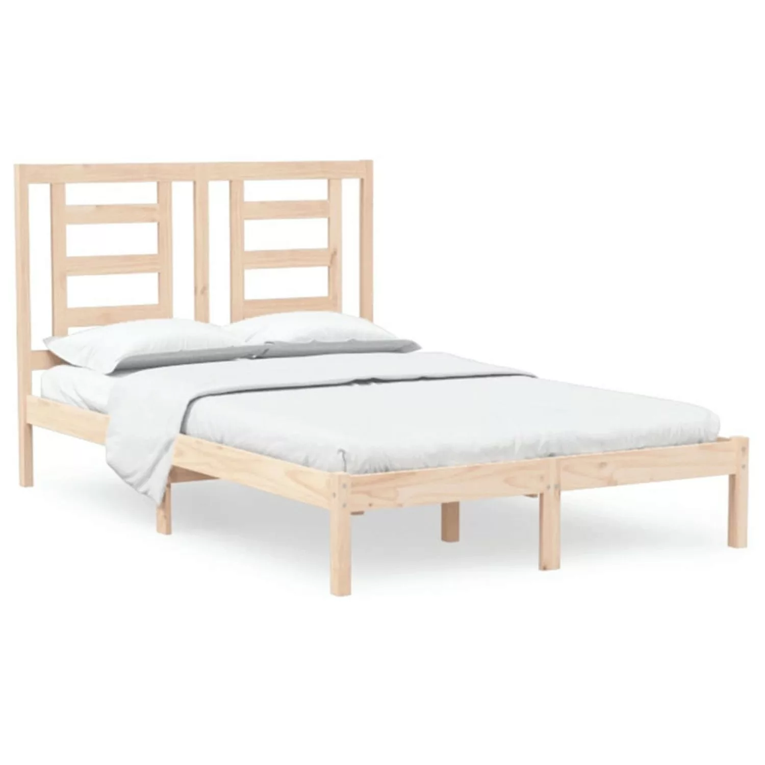 vidaXL Massivholzbett 120x190 cm 4FT Small Double1179239 günstig online kaufen