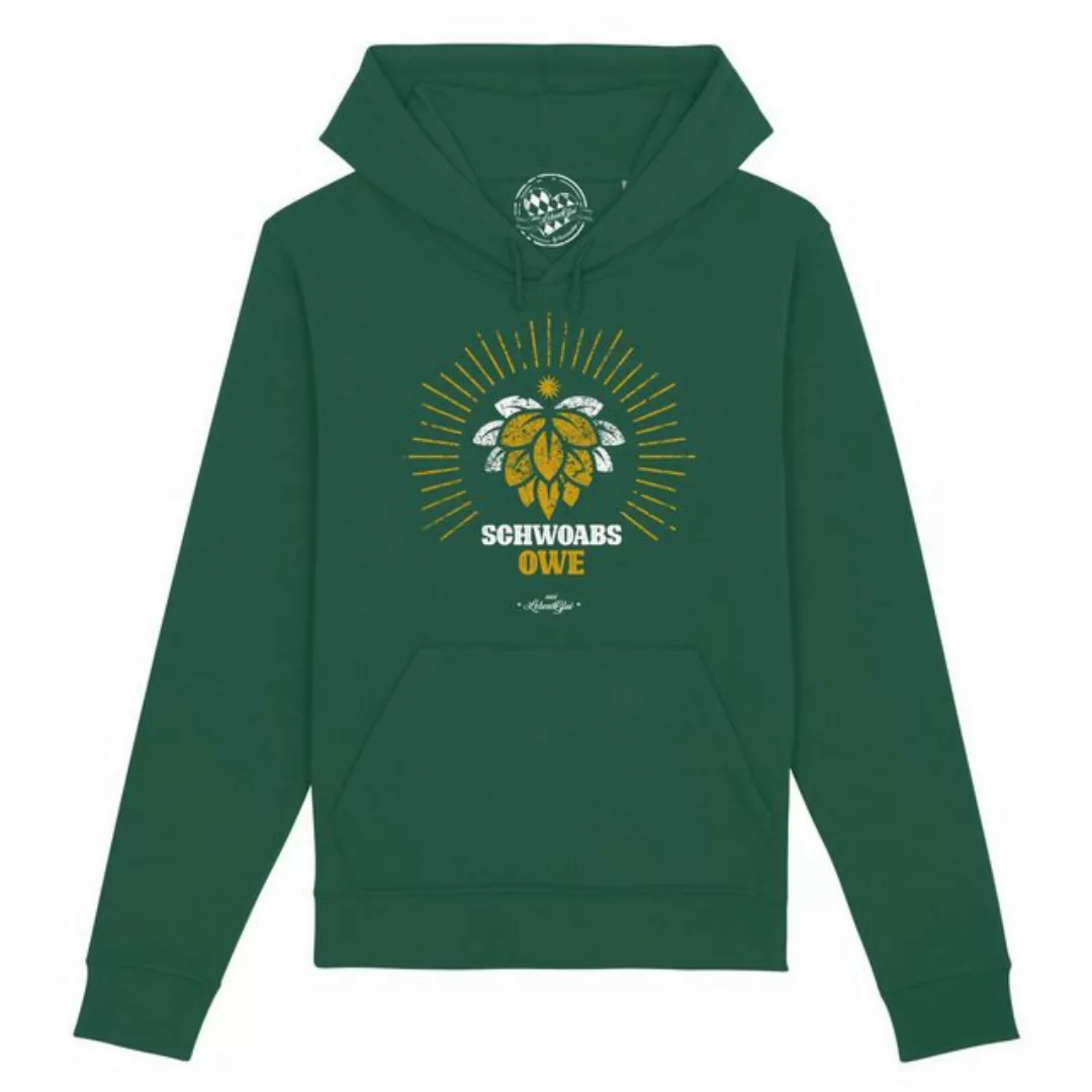 Bavariashop Hoodie Herren Hoodie "Schwoabs owe günstig online kaufen