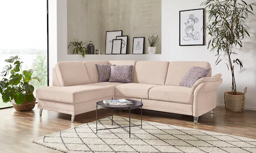 sit&more Ecksofa Clio L-Form, wahlweise mit Bettfunktion und Bettkasten, in günstig online kaufen