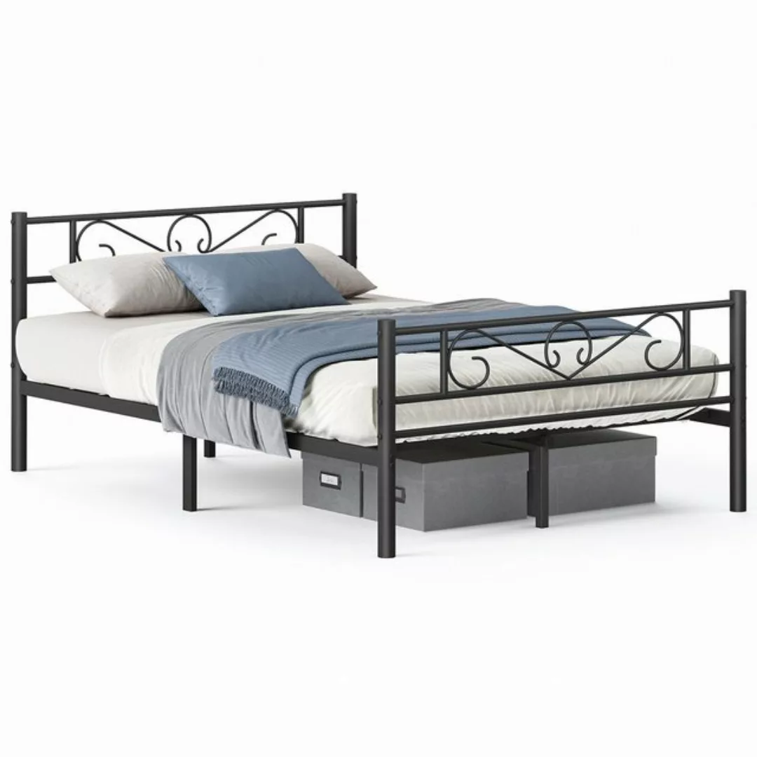 VASAGLE Bettgestell, Einzelbett, Doppelbett, 90-140 cm (B) günstig online kaufen