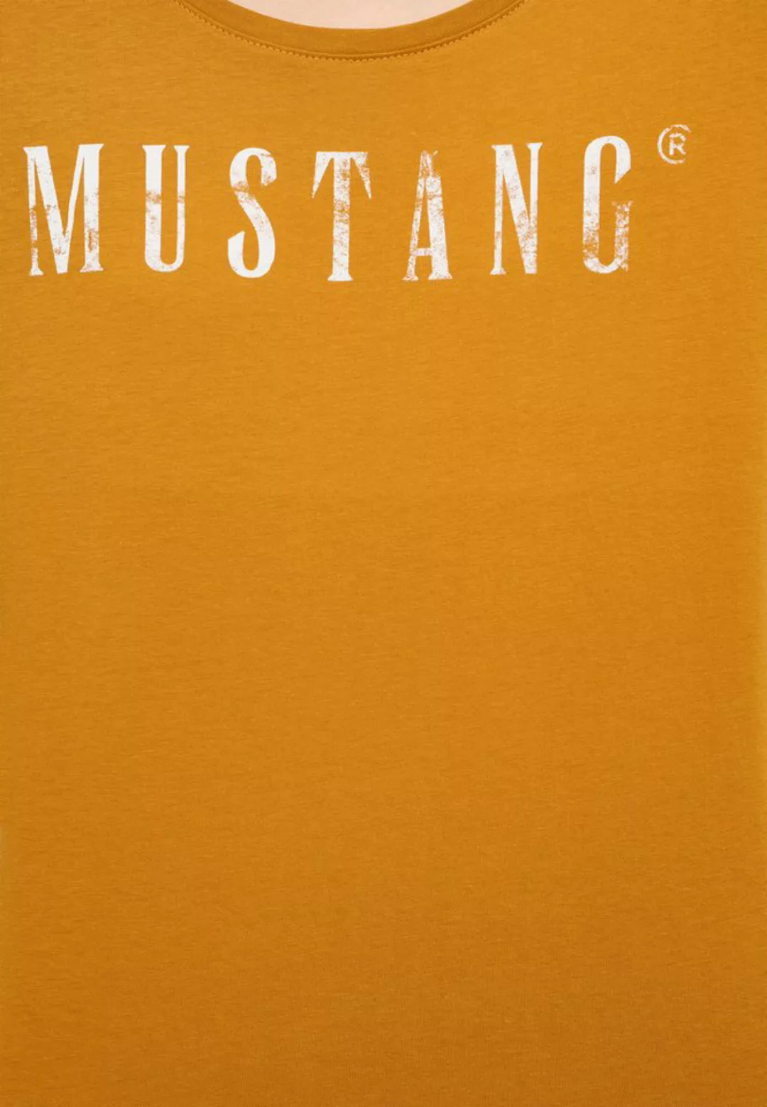 MUSTANG Kurzarmshirt T-Shirt günstig online kaufen