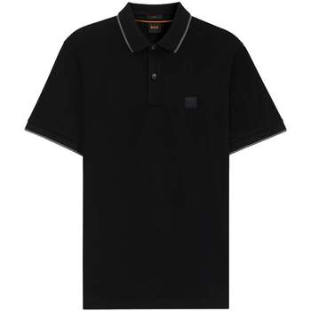 BOSS  Poloshirt Slim Fit Passertip Polo Shirt Black günstig online kaufen
