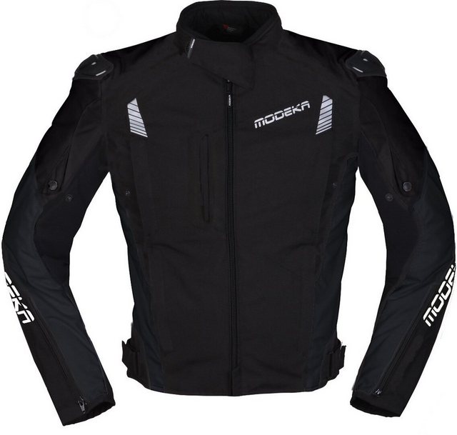 Modeka Motorradjacke Modeka Lineos Textiljacke schwarz XXL günstig online kaufen