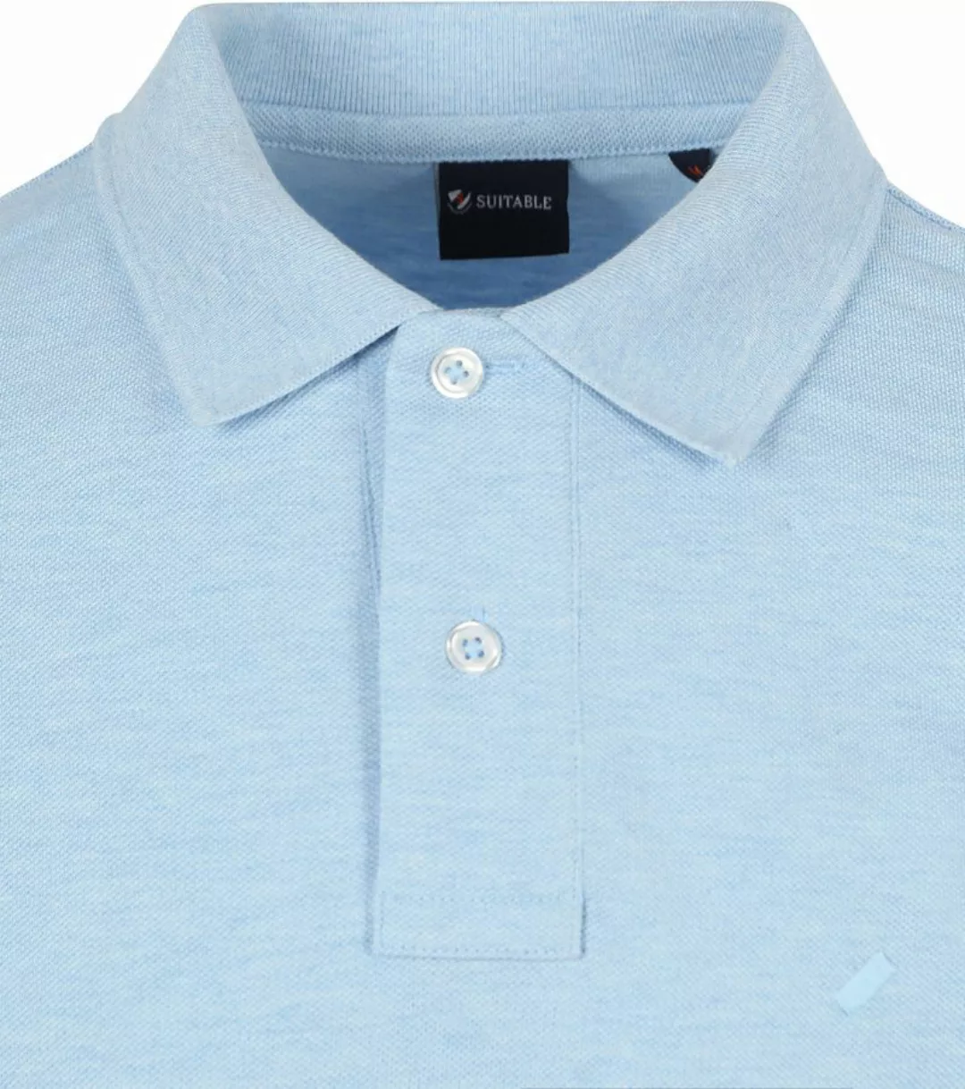 Suitable Mang Poloshirt Hellblau - Größe M günstig online kaufen