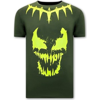 Local Fanatic  T-Shirt Totenkopf Shirt Venom Face Neon günstig online kaufen
