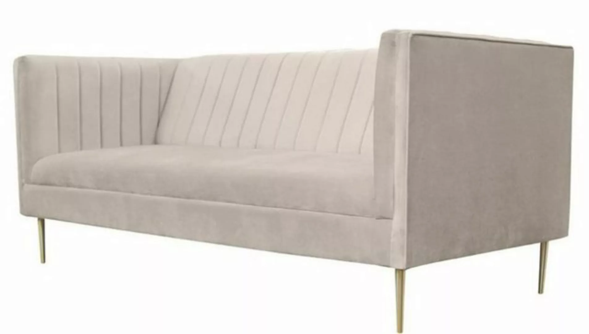 Xlmoebel Sofa Dreisitzer Moderne Design Couch in Beige mit Italienischem Mö günstig online kaufen