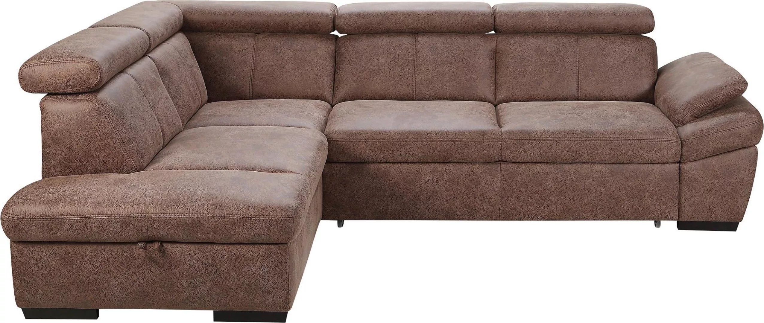 exxpo - sofa fashion Ecksofa Salerno, klassisch modernes Funktionssofa, hoh günstig online kaufen