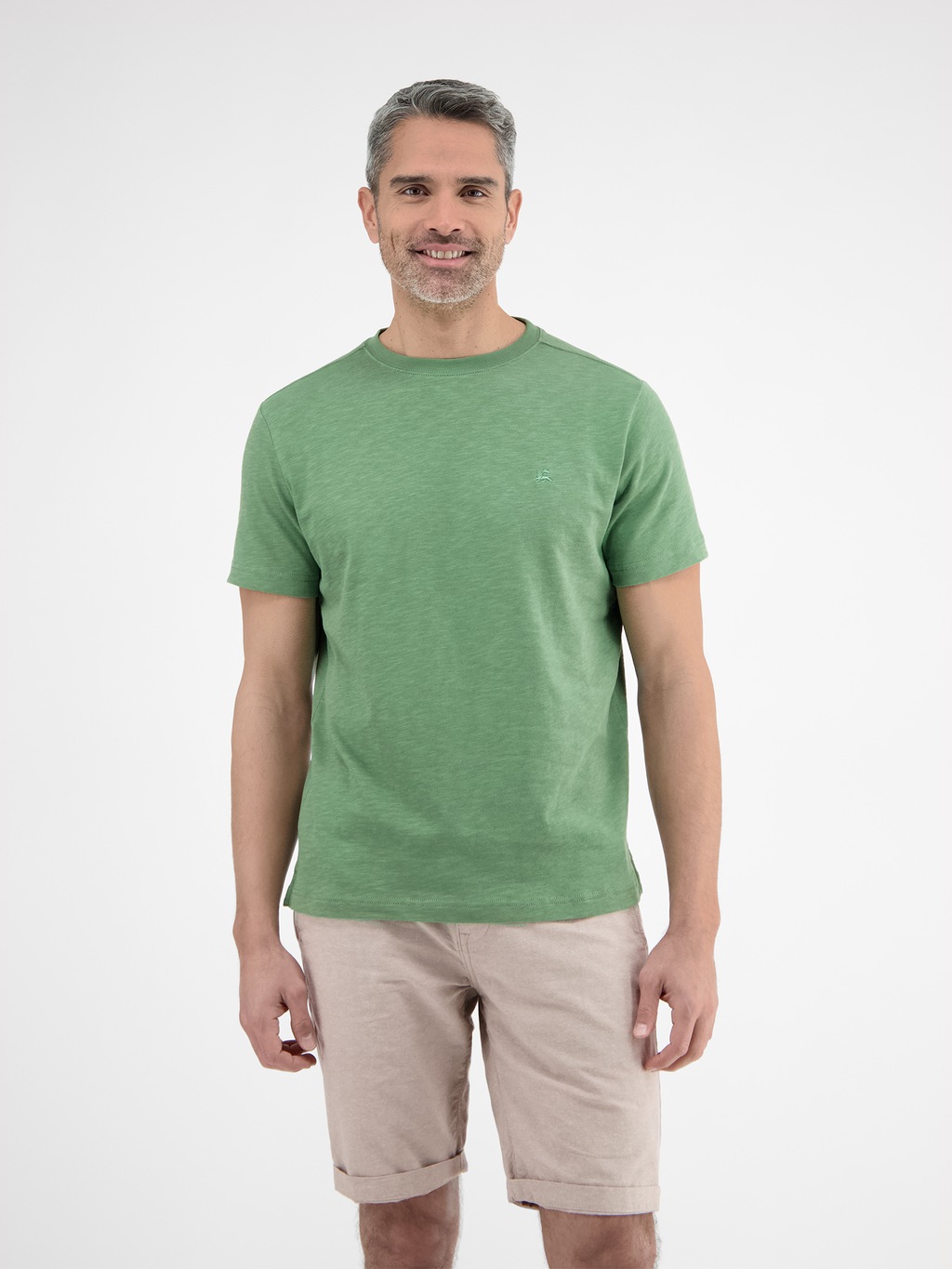 LERROS T-Shirt "LERROS Herren Jersey T-Shirt, locker gewebt" günstig online kaufen