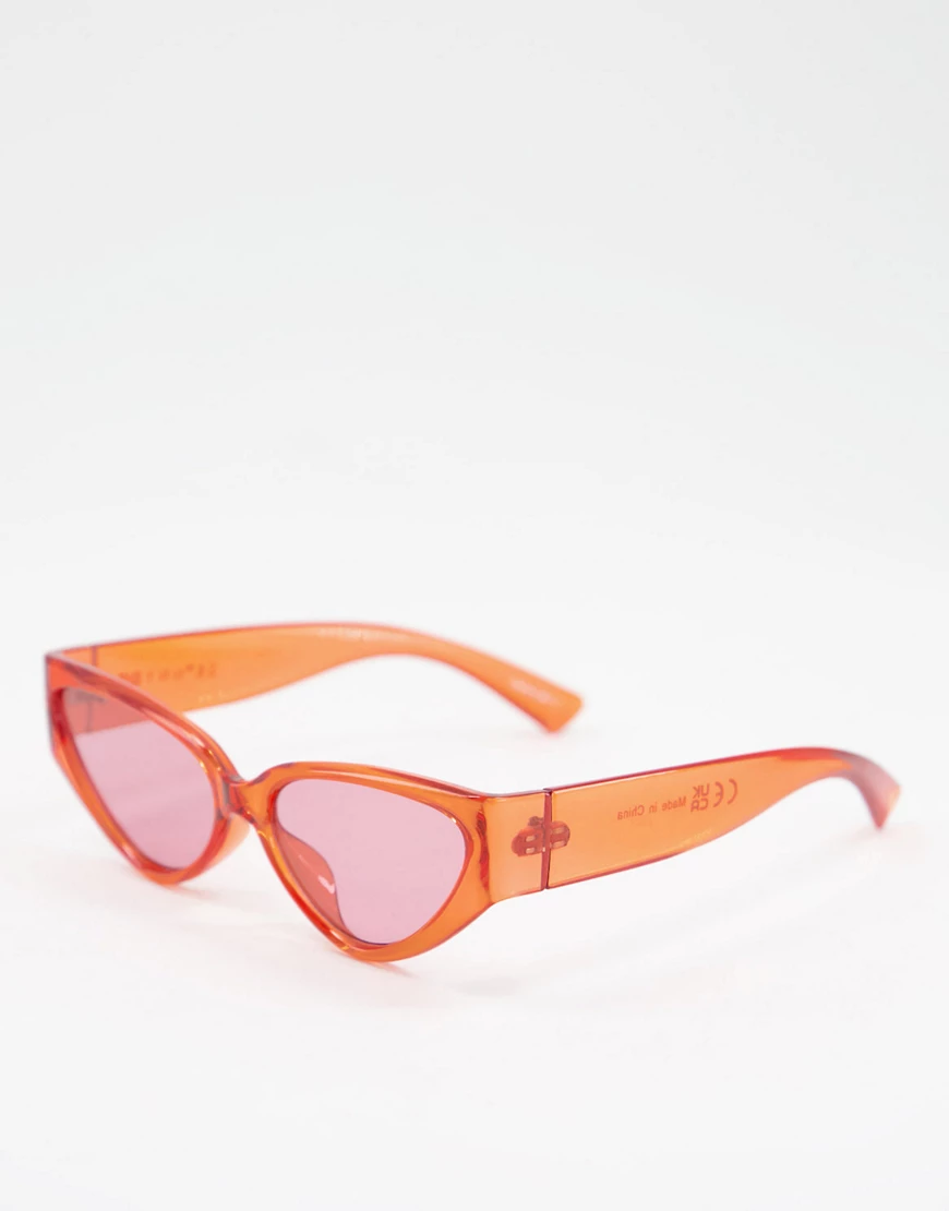 Skinnydip – Vanessa – Sonnenbrille in Rot günstig online kaufen