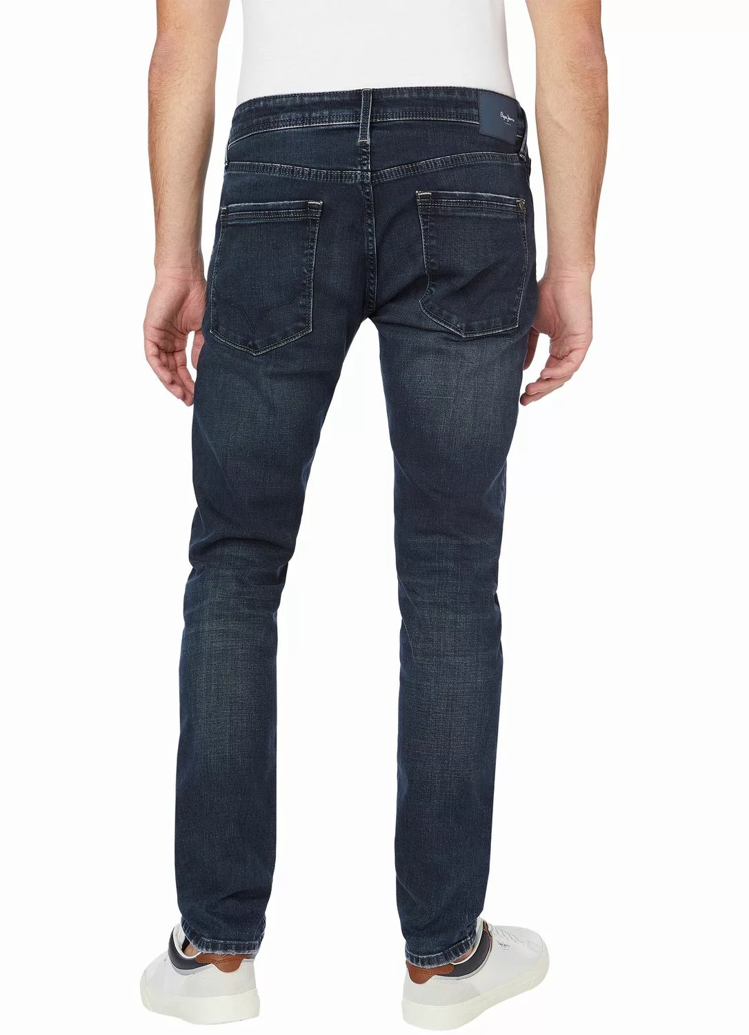 Pepe Jeans Herren Jeans STANLEY - Tapered Fit - Blau - Blue Black Wiser günstig online kaufen