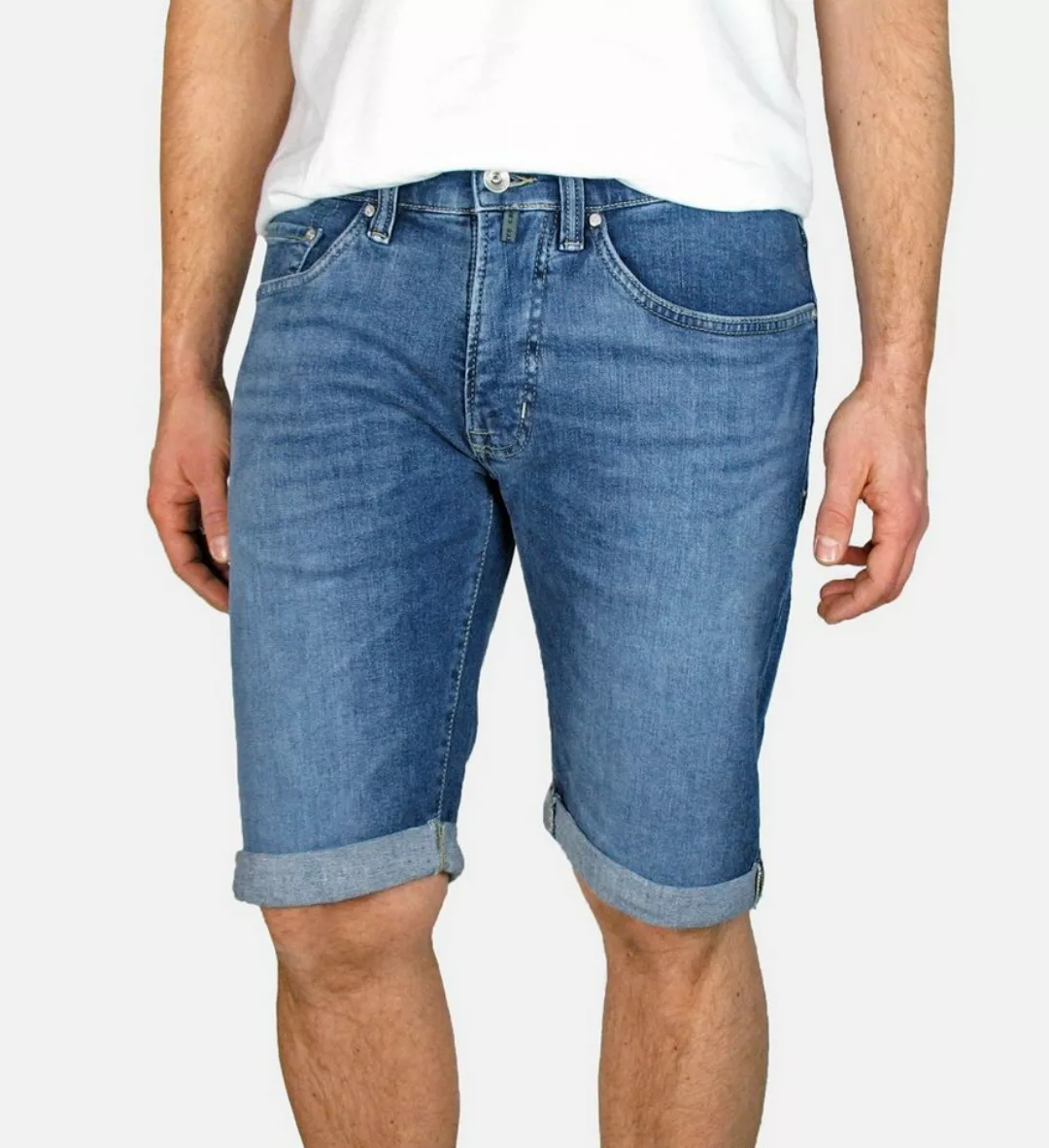 Pierre Cardin Jeansshorts Bermuda Stretch-Denim günstig online kaufen