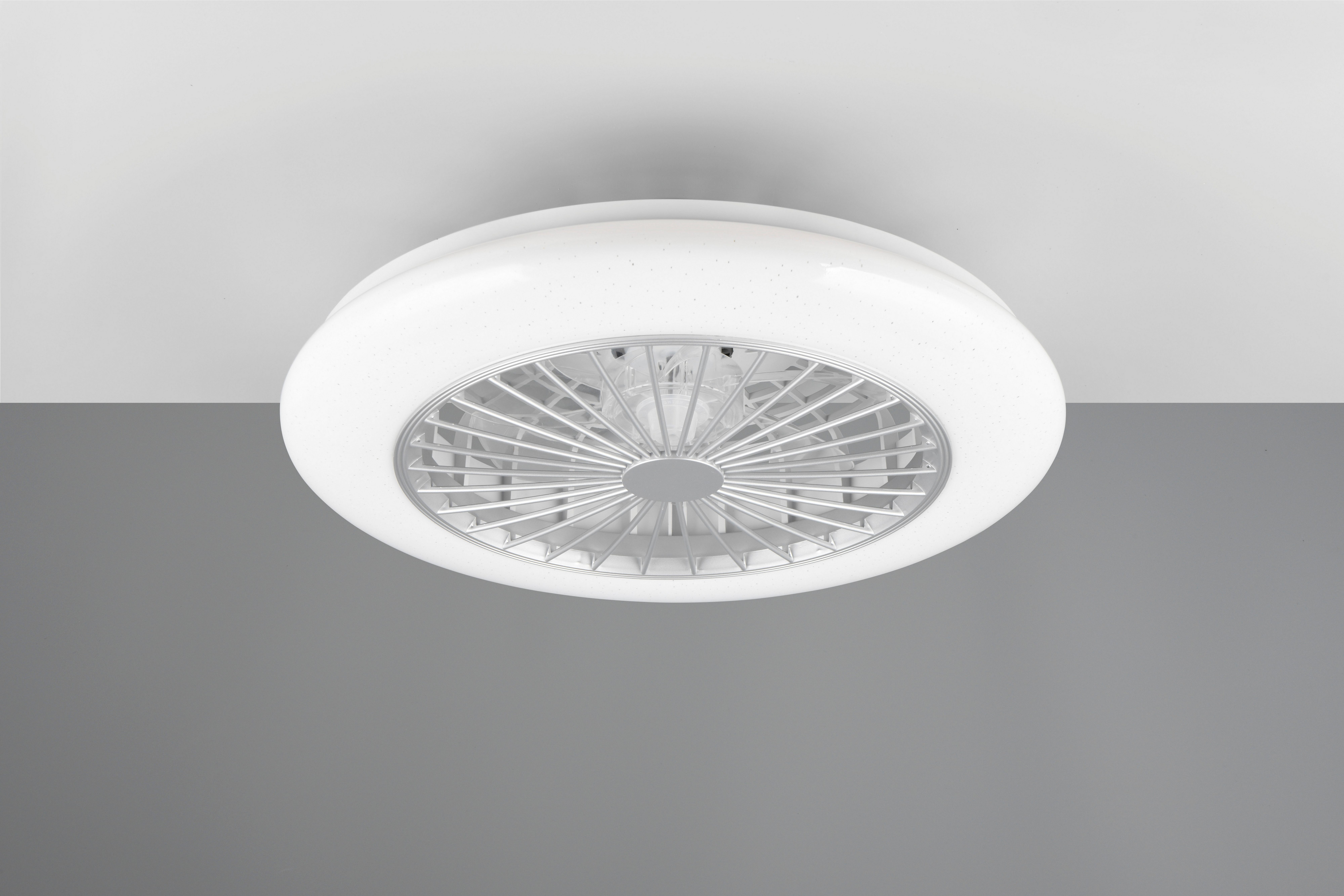 Reality Leuchten LED Deckenleuchte Stralsund Deckenventilator, günstig online kaufen