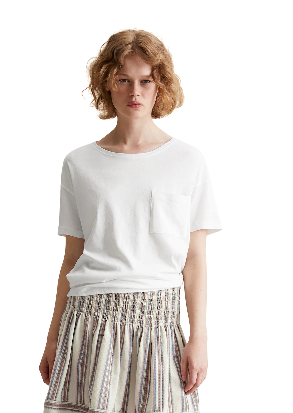 Marc OPolo DENIM T-Shirt "aus softem Organic Cotton" günstig online kaufen
