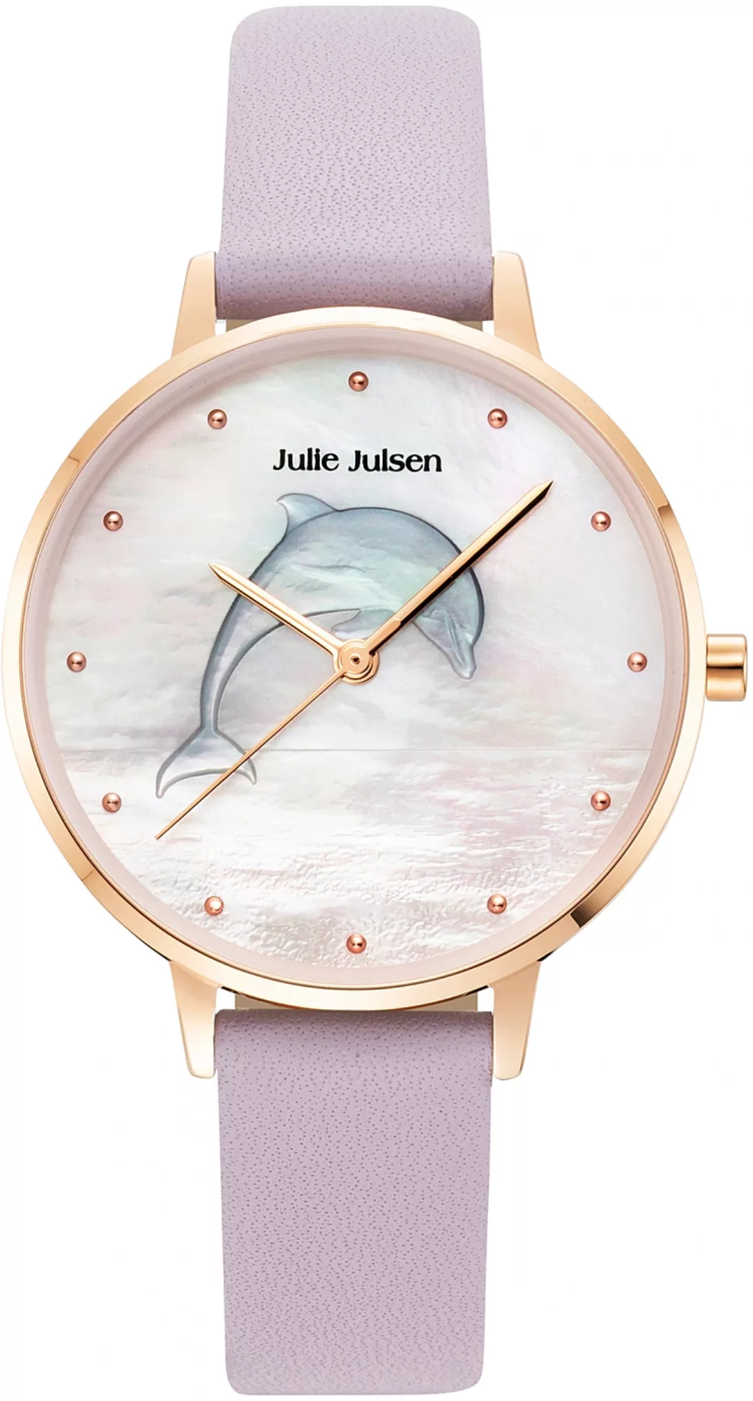 Julie Julsen Quarzuhr "Dolphin Lilac, JJW1008RGL-01", Delfin, Delphin günstig online kaufen