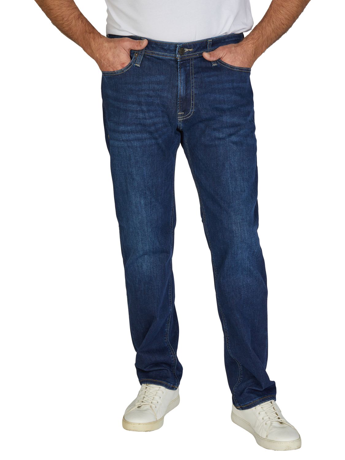 Jack & Jones Jeans Herren lang Stretch Slim Fit JJIGLENN günstig online kaufen