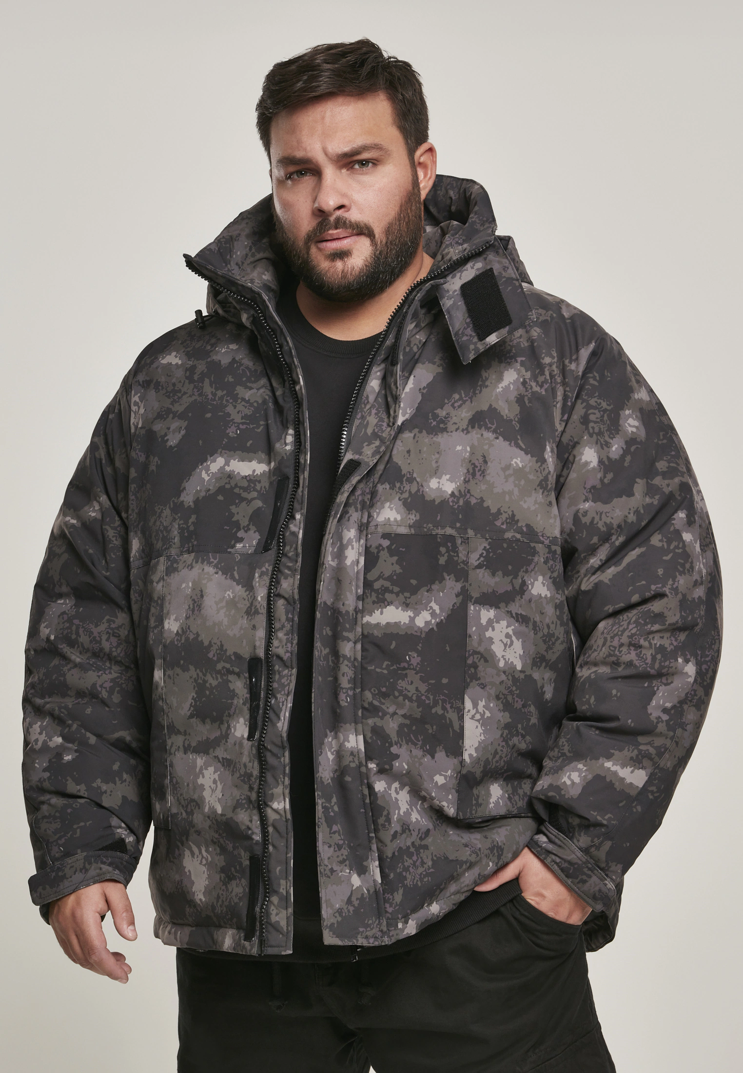 URBAN CLASSICS Winterjacke "Urban Classics Herren Multipocket Winter Jacket günstig online kaufen