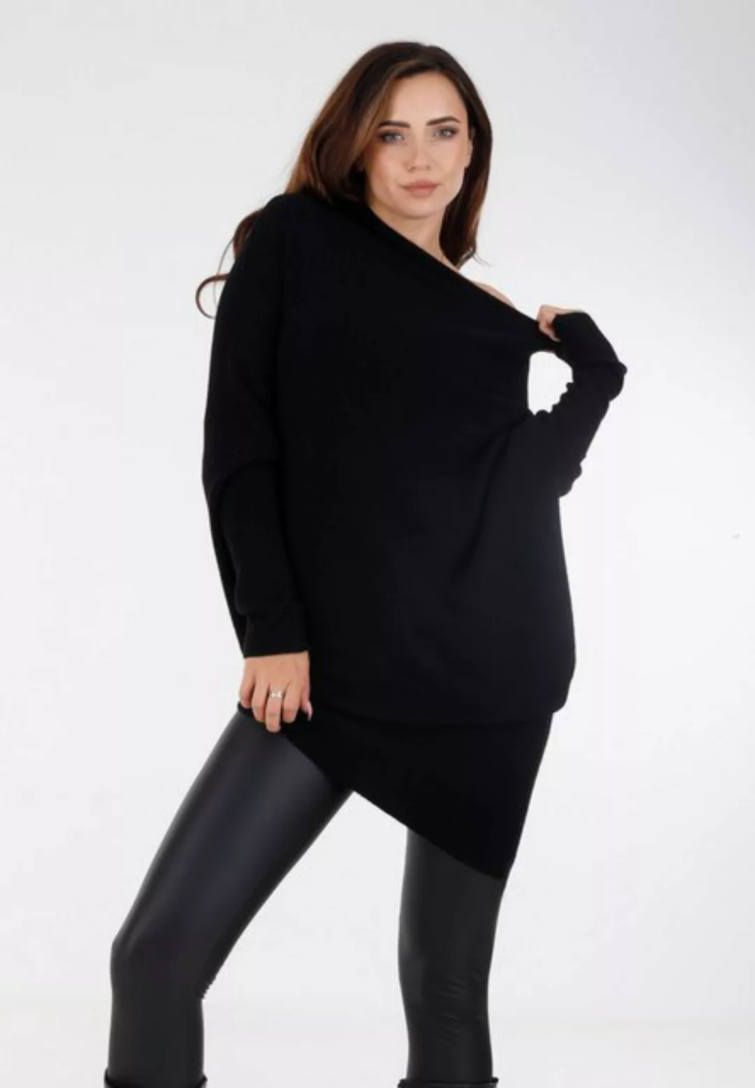 YC Fashion & Style Strickpullover "Casual Chic: Asymmetrischer Pullover in günstig online kaufen