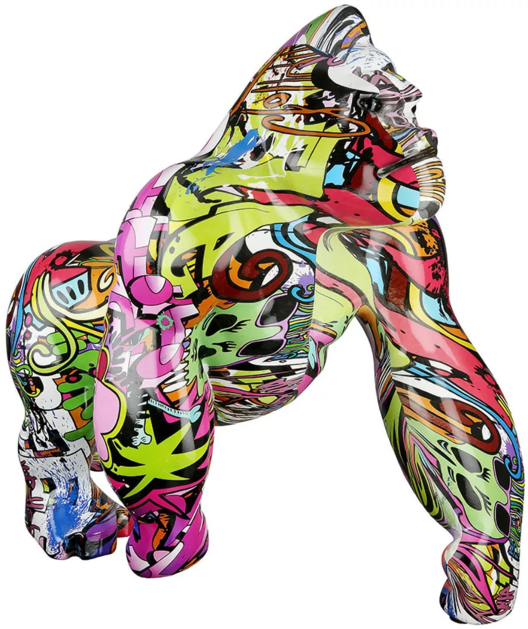 Casablanca by Gilde Tierfigur »Gorilla Street Art stehend« günstig online kaufen