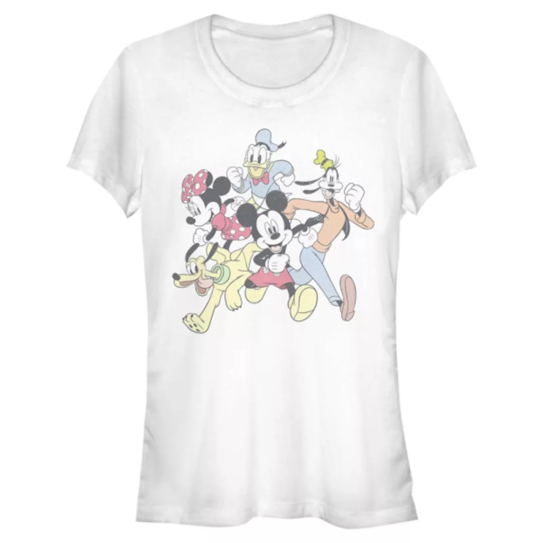 Disney Classics - Micky Maus - Gruppe Group Run - Frauen T-Shirt günstig online kaufen