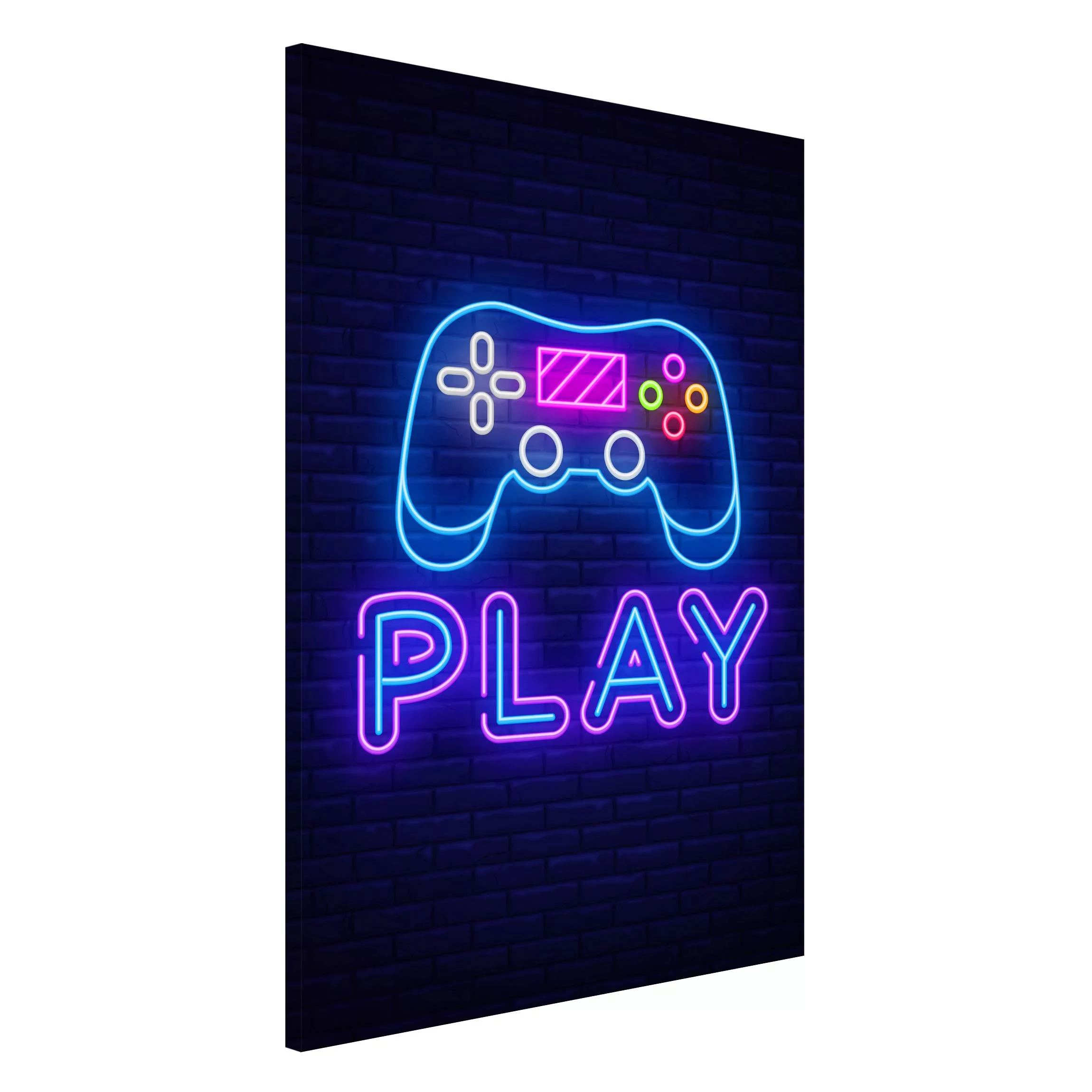 Magnettafel Neon Gaming Controller günstig online kaufen