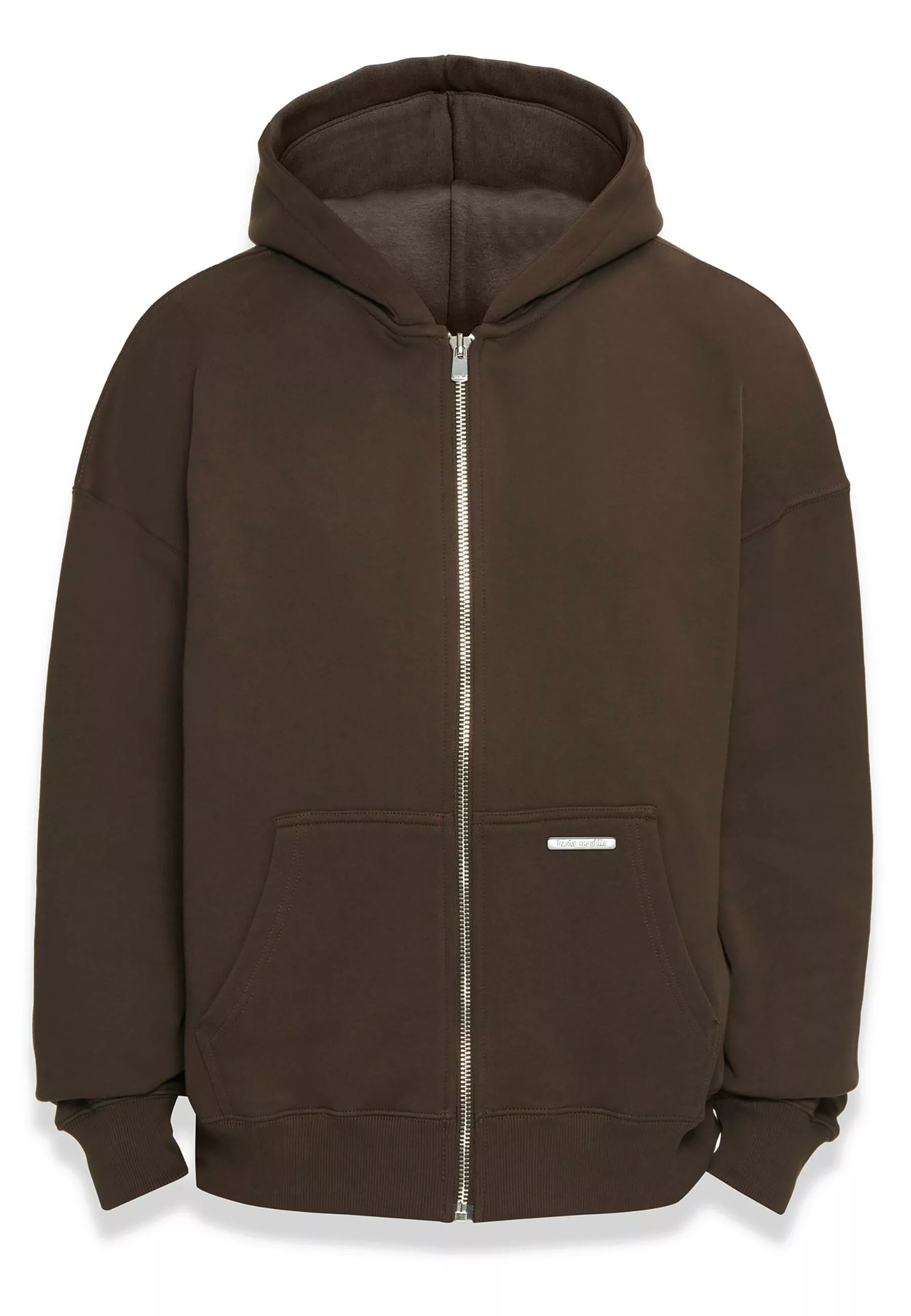 Dropsize Sweatjacke "Dropsize Herren Bazix Republiq Super Heavy Rib Zipper" günstig online kaufen