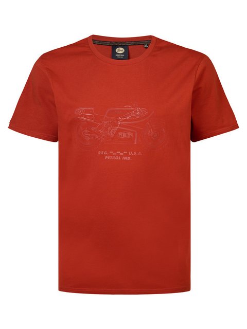 Petrol Industries T-Shirt T-Shirt mit Aufdruck in Plus Size Tupit günstig online kaufen