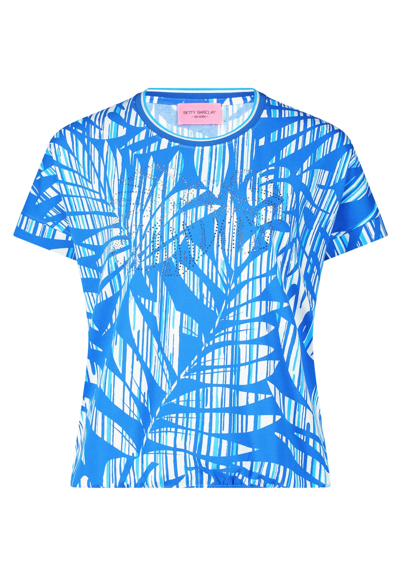 Betty Barclay Kurzarmshirt "Betty Barclay Damen Casual-Shirt mit Gummizug", günstig online kaufen
