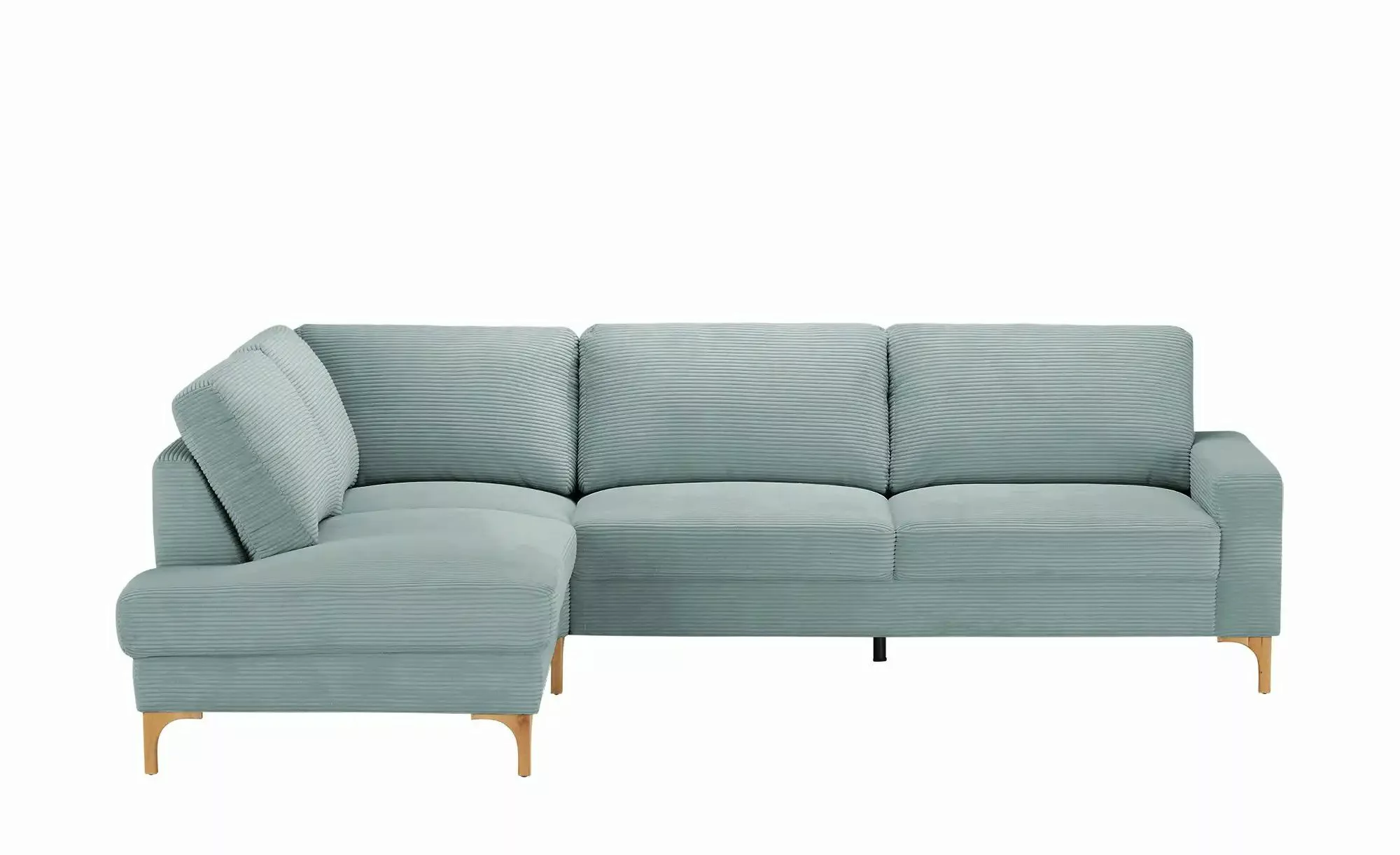 Gray & Jones Cord-Sofa  Capa ¦ blau ¦ Maße (cm): B: 276 H: 86 T: 200 Polste günstig online kaufen