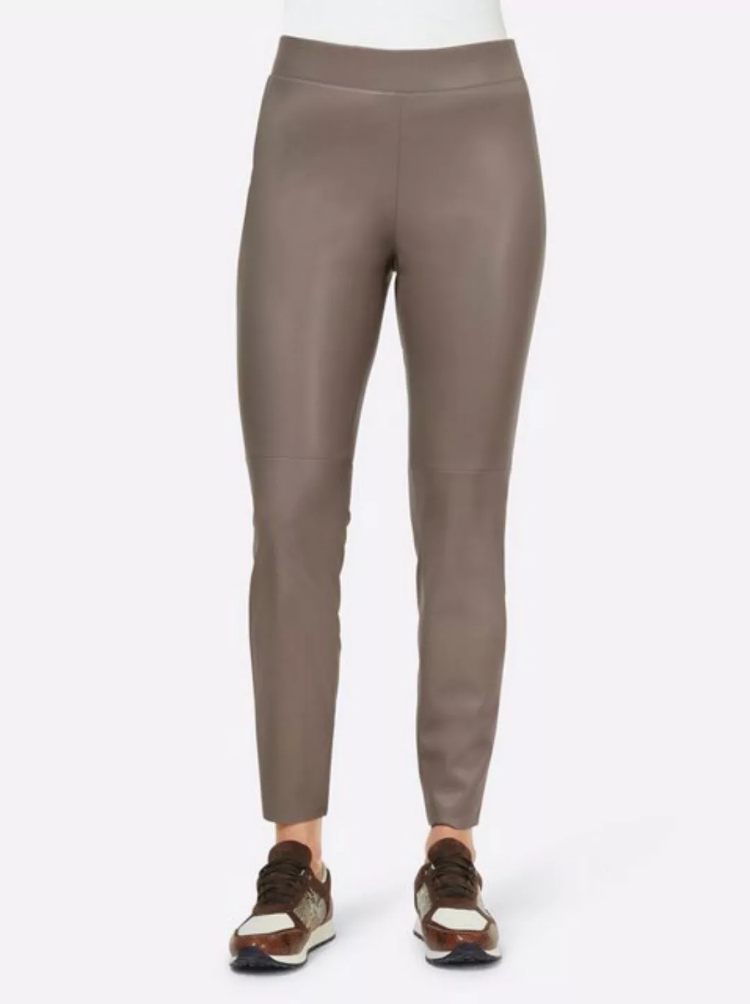 heine Jerseyhose Lederimitat-Leggings Innenbeinlänge ca.71 cm günstig online kaufen