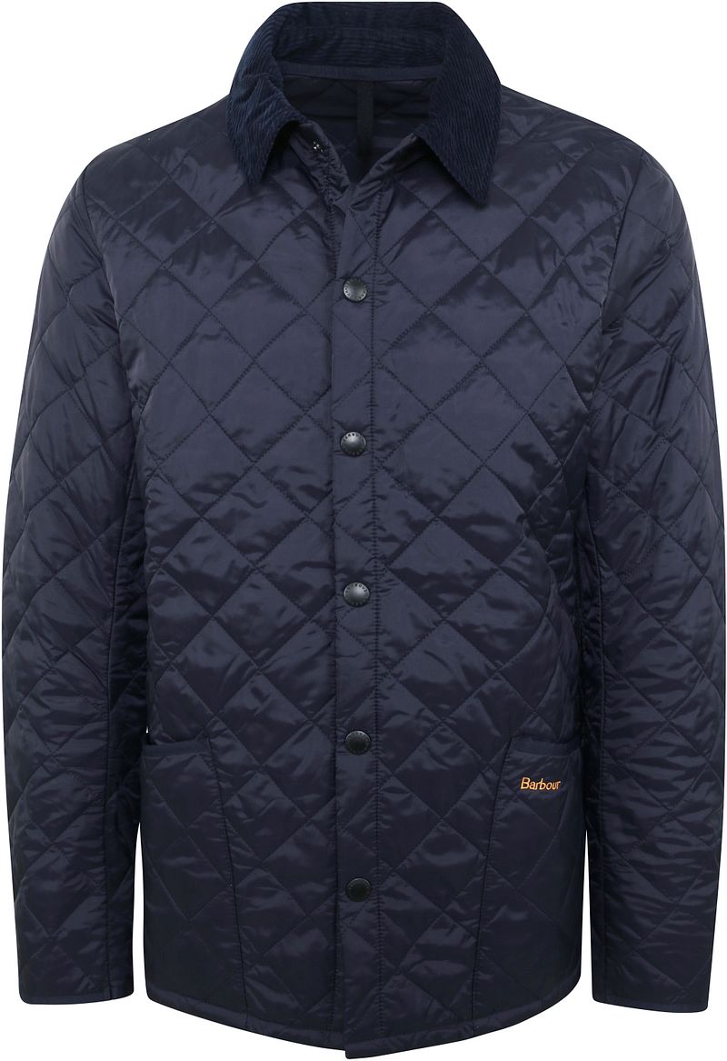 Barbour Liddesdale Heritage Quilted Jacke Navy - Größe XXL günstig online kaufen