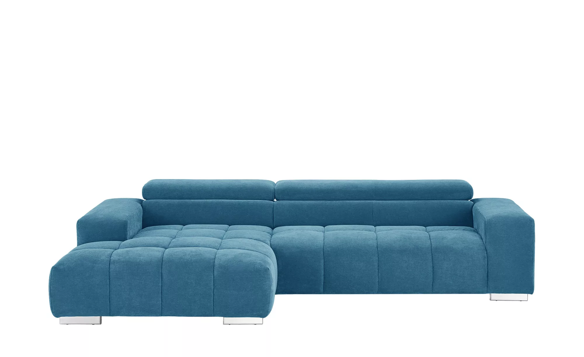 uno Ecksofa - blau - 70 cm - Polstermöbel > Sofas > Ecksofas - Möbel Kraft günstig online kaufen