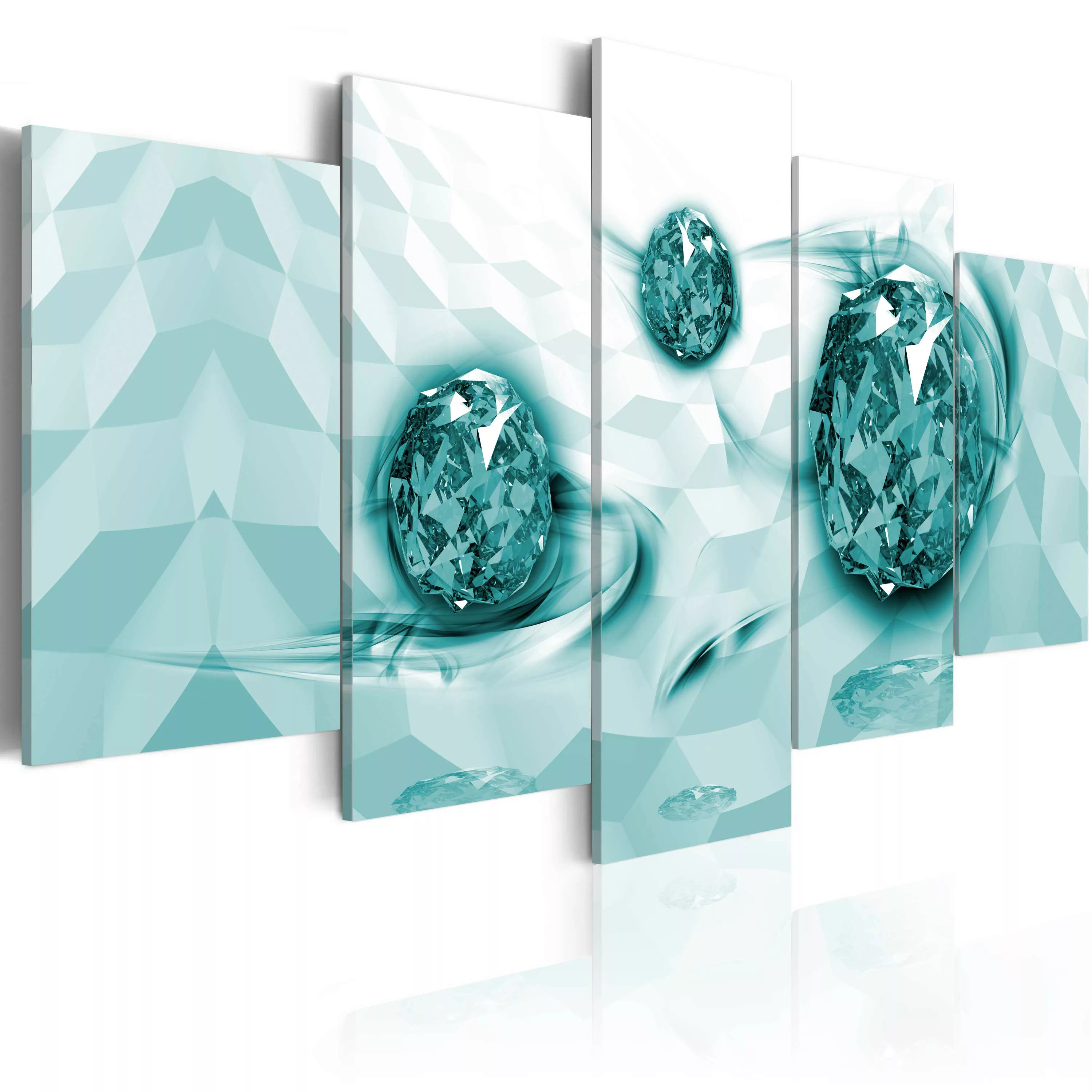 Wandbild - Embedded In Turquoise günstig online kaufen