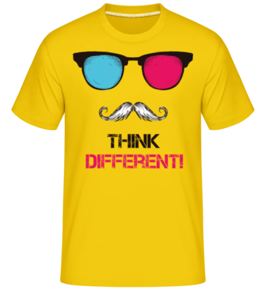 Think Different Hipster · Shirtinator Männer T-Shirt günstig online kaufen