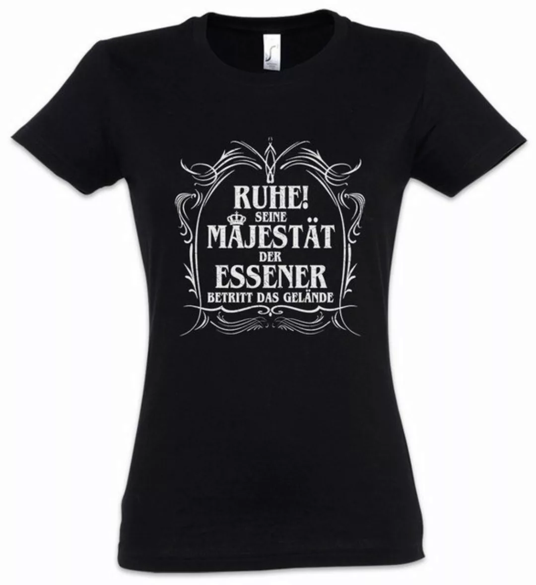 Urban Backwoods Print-Shirt Seine Majestät Der Essener Damen T-Shirt Nordrh günstig online kaufen