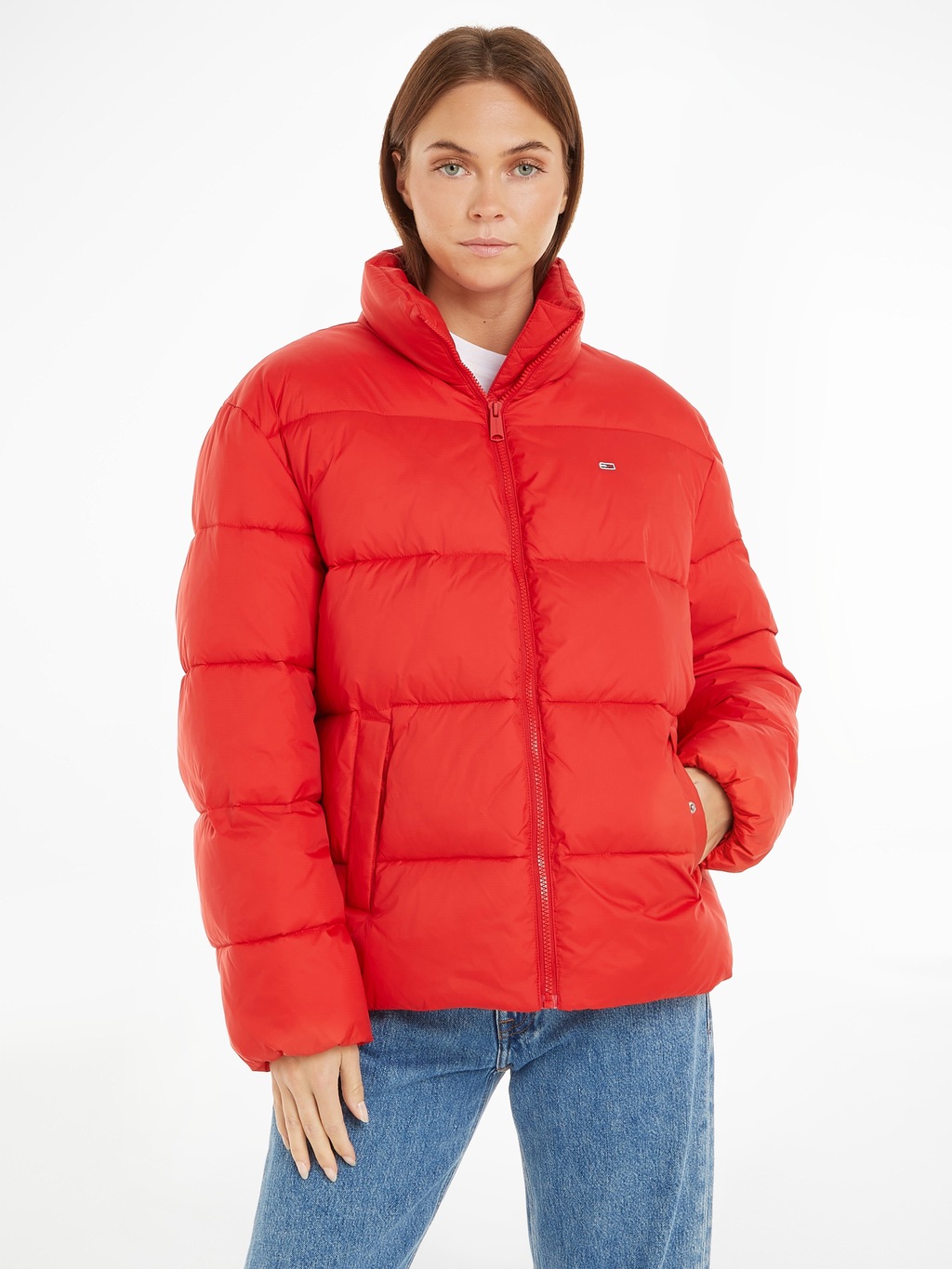 Tommy Jeans Steppjacke "TJW MODERN PUFFER", mit Aufhänger günstig online kaufen