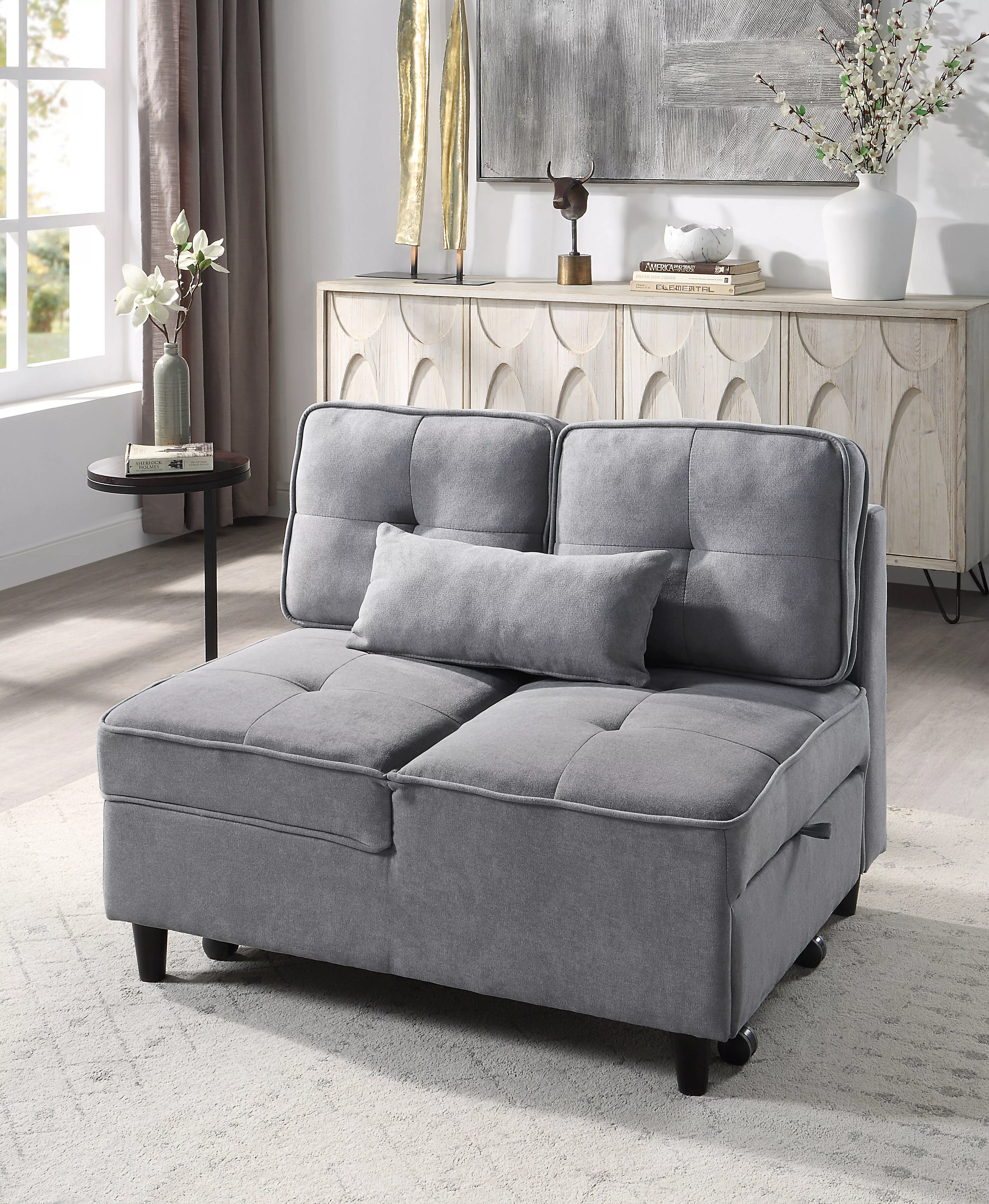 ATLANTIC home collection Schlafsofa Freddy, wandelbar zum Loungesessel, Rel günstig online kaufen