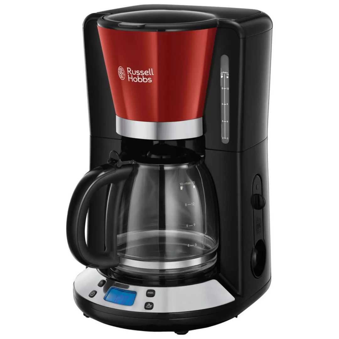 Russell Hobbs Kaffeeautomat 24031-56 rot schwarz Kunststoff Glas B/H/T: ca. günstig online kaufen