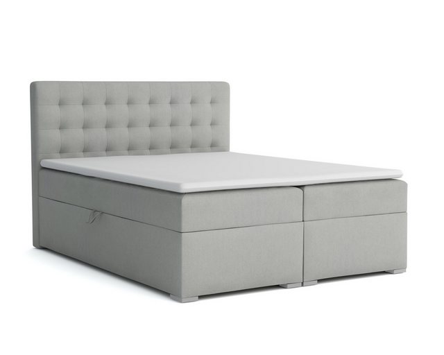 Deine Möbel 24 Boxspringbett LIVIA Boxspring Komplettbett Polsterbett Bonel günstig online kaufen