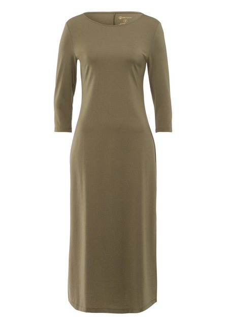 Les Lunes Jerseykleid DAKOTAA Dress Midi Wadenlanges Kleid mit seitlichem S günstig online kaufen