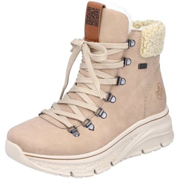 Rieker Schnür Boots Damen beige günstig online kaufen