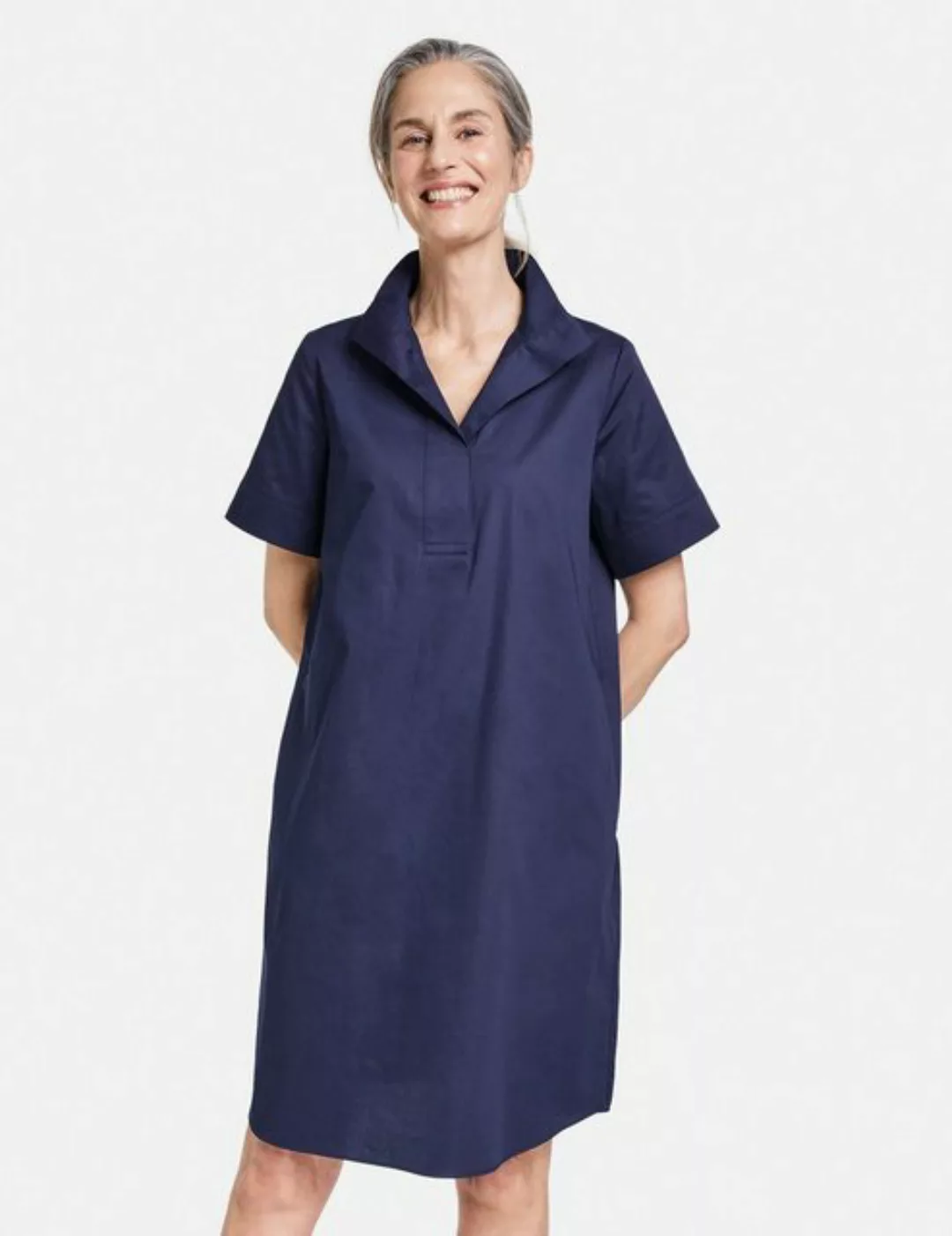 GERRY WEBER Midikleid Blusenkleid aus Baumwolle günstig online kaufen