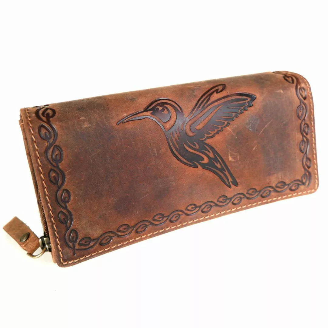 JOCKEY CLUB Geldbörse KOLIBRI, braun, 14 günstig online kaufen