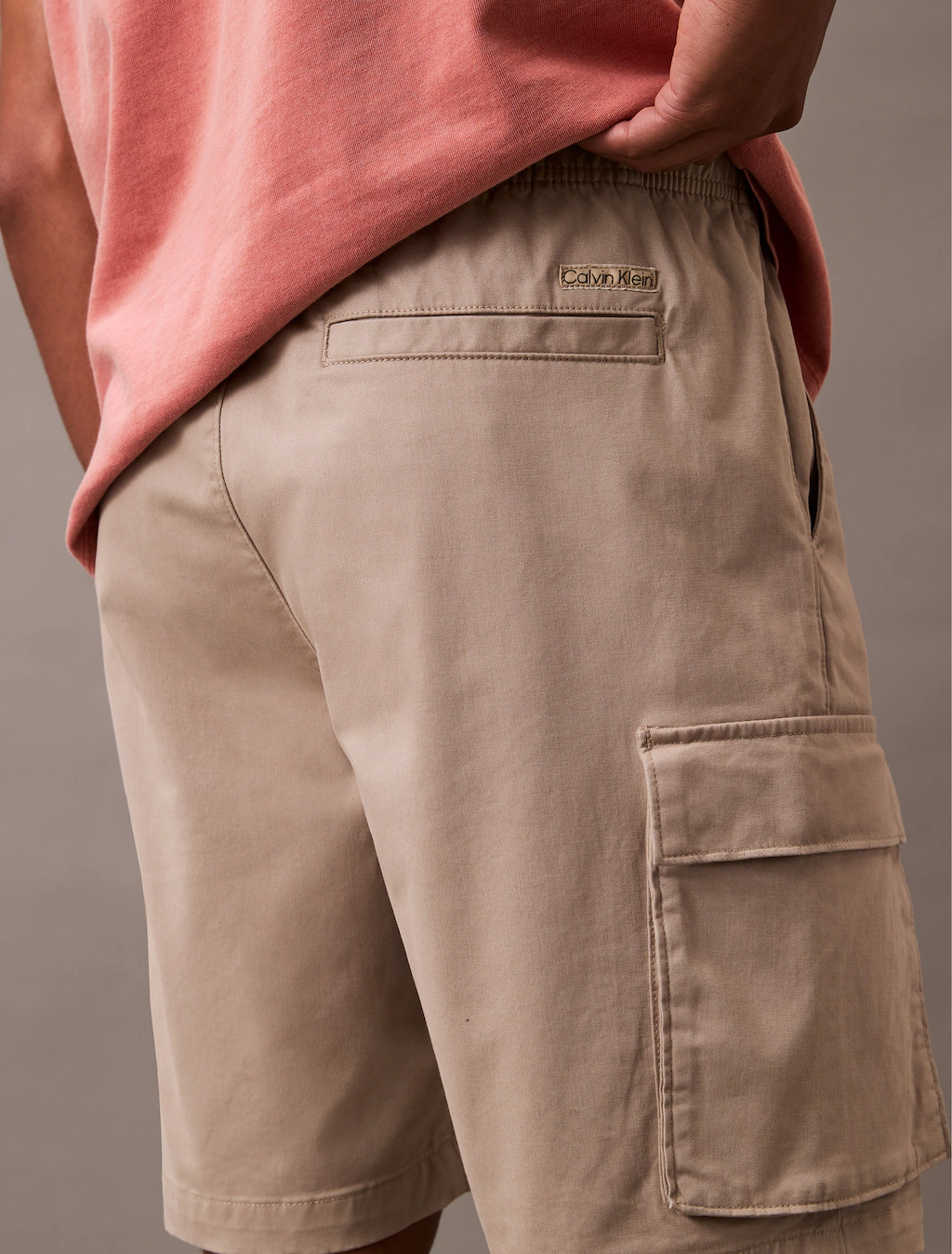 Calvin Klein Jeans Cargoshorts "9" COTTON PULL ON CARGO SHORT", Mit Gürtels günstig online kaufen
