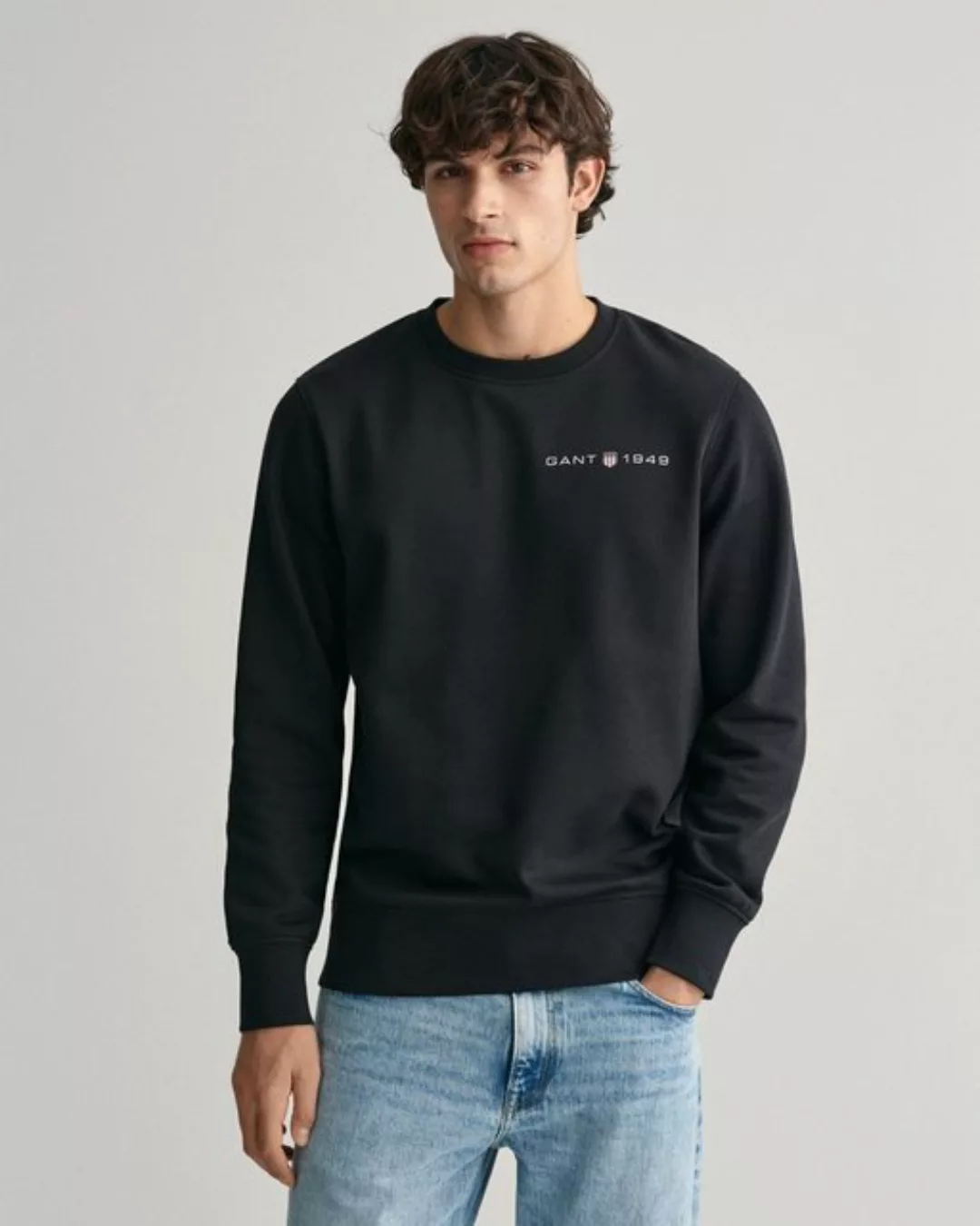 Gant Sweatshirt PRINTED GRAPHIC C-NECK SWEAT günstig online kaufen