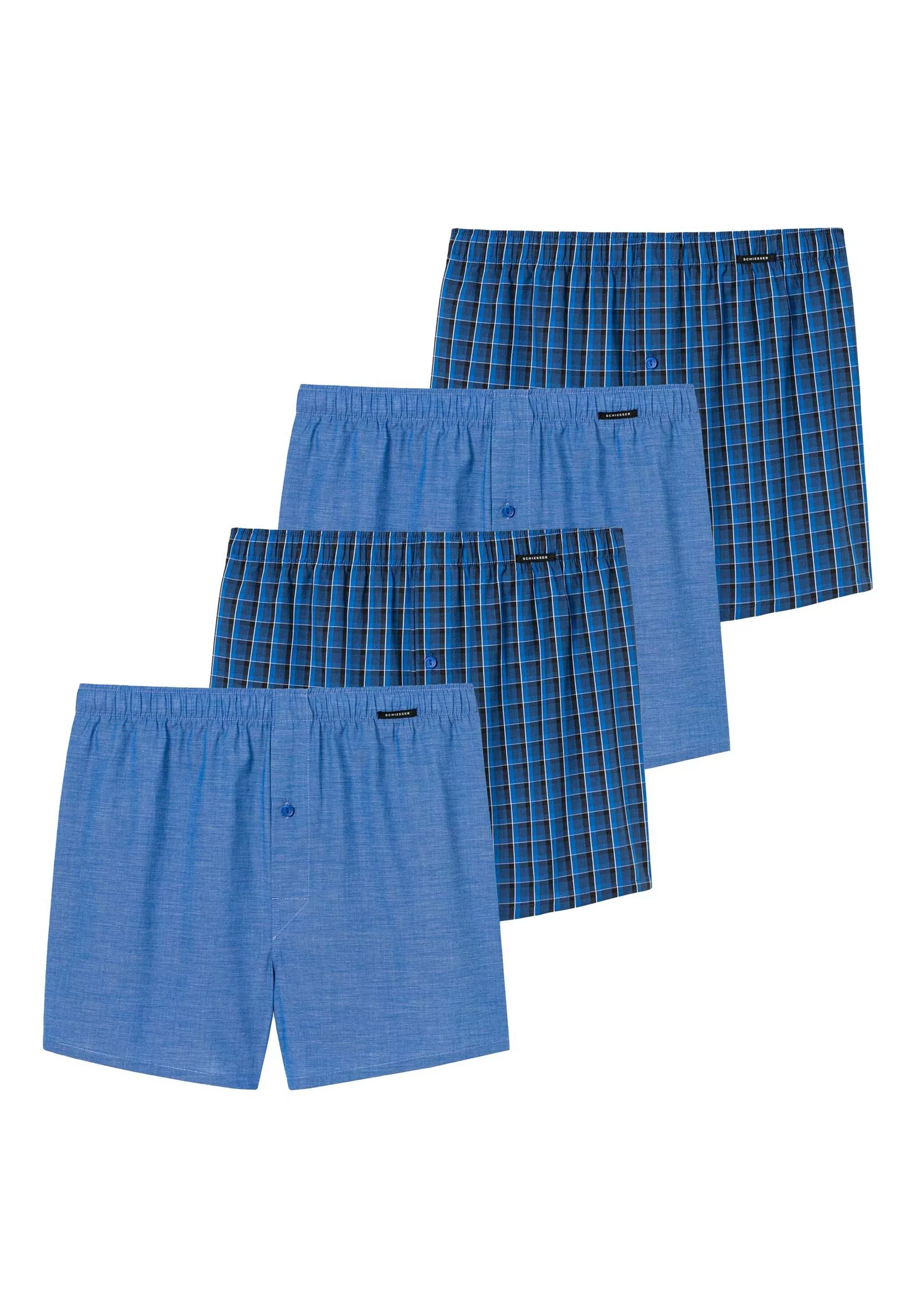 Schiesser Boxershorts "Web-Boxershorts 4er Pack" günstig online kaufen